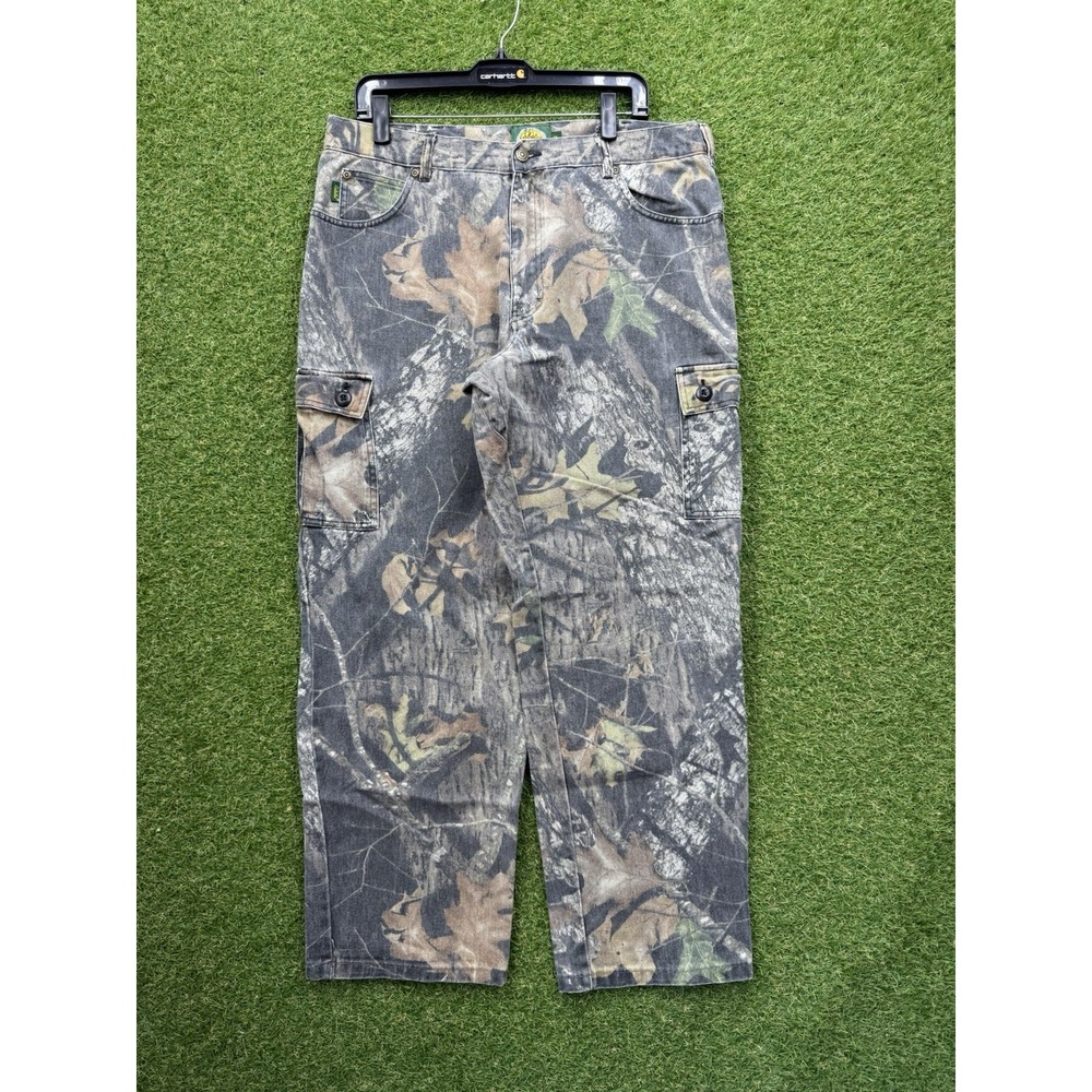 Cabela's Seclusion 3D Camo Hunting Pants Mens 38x29 Camouflage Outdoor y2k 90s